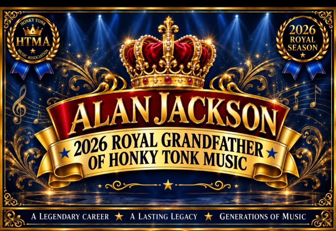 Alan Jackson - 2026 Royal Grandfather of Honky Tonk Music